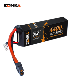 BONKA 4400mAh 25C 3S 11.1V  Lipo Battery